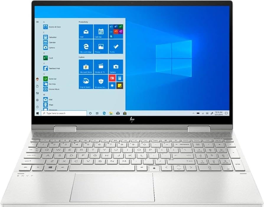 Amazon.com: HP - Envy x360 2-in-1 15.6" Touch-Screen Laptop - Intel Core  i5-8GB Memory - 256GB SSD - Natural Silver : Electronics